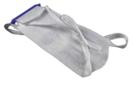 Humedad anti médica blanca no tejida del bolso de hielo con o sin lazo