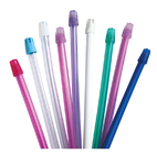 Extremidades coloridas y tubos de la saliva del instrumento dental dental disponible médico del eyector