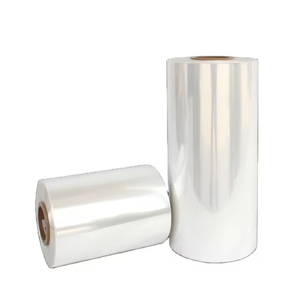 Impresión personalizada de poliolefina de PVC Pof PET PE Películas de contracción térmica de película de envoltura de contracción para botellas