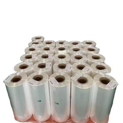 Pvc / PETG transparente de cuello retráctil bandas de color de calor retráctil envoltura de sello térmico película para botella