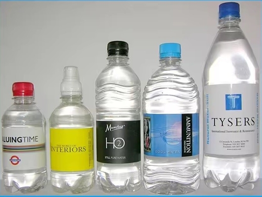 Etiqueta antipolvo de botellas de bebidas Película contracortante por calor de PVC para envases de alimentos