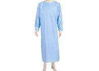 Vestido quirúrgico disponible no tejido/ropa médica con la manga hecha punto