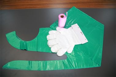 Guantes plásticos disponibles grabados en relieve para la comprobación/la manipulación de alimentos médicas