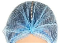 Casquillos quirúrgicos Bouffant disponibles perceptibles, cubierta disponible del pelo no tejida