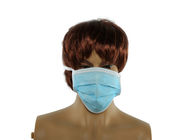 Máscara médica disponible estéril del uso quirúrgico con el color azul amistoso de Eco de las correas