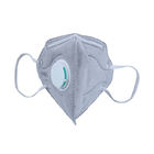 Máscara de polvo amistosa FFP2 de la contaminación de la piel plegable anti de la máscara FFP2 con la válvula