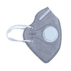 Máscara de polvo amistosa FFP2 de la contaminación de la piel plegable anti de la máscara FFP2 con la válvula