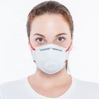 Bacterias antis no tejidas cómodas de la mascarilla de la máscara de la taza FFP2 de la prueba del polvo