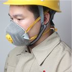 Máscara anti del silicón del respirador del polvo de N95 FFP2, máscara de polvo disponible con la válvula