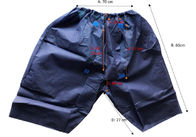 Pantalones disponibles azul marino de la colonoscopia de los vestidos médicos disponibles no tejidos 45g