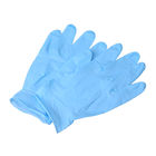 No médico libre del nitrilo de los guantes disponibles del látex del examen del polvo azul del guante