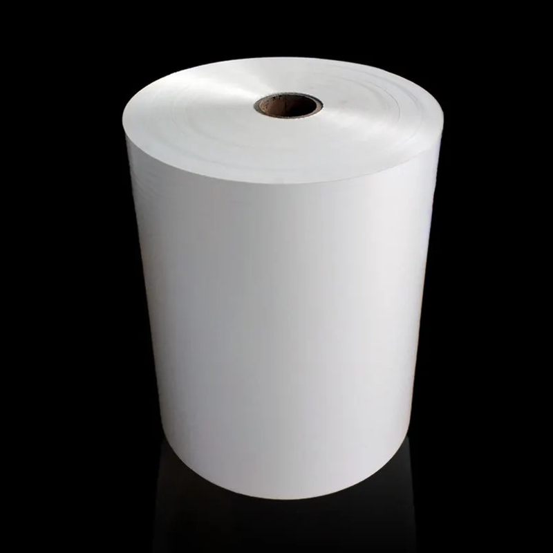 Resistencia a la lágrima Perla Blanca Sellable por calor BOPP Película perlesante Embalaje flexible Película de plástico blando Envase de alimentos
