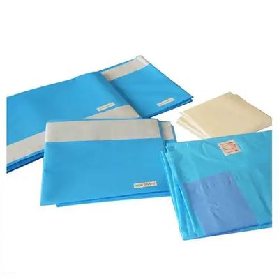 Envase quirúrgico desechable en verde para uso médico